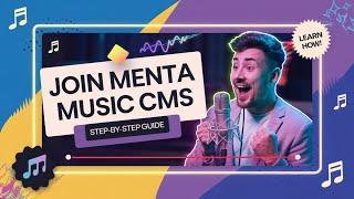 How To Join Menta Music CMS | Menta Music MCN | Best Music Distribution and MCN Network 2024