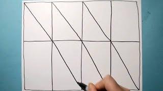 How to Easily Create Aesthetically Pleasing Patterns / Daily Art Therapy / Day #034