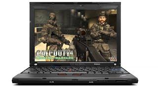 Call of duty:Morden Warfare on Thinkpad X201【IT'S SMOOTH！】