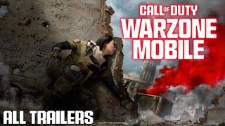 Warzone Mobile All Trailers Till Now (official and Promotional Trailer) Cod Warzone Mobile 2024