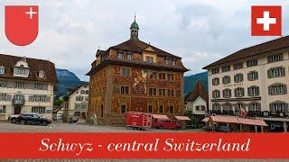 Schwyz - central Switzerland 4K video #switzerland #city #travel