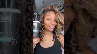 Wash and go success‼️ #michebeauty #washandgo #washdayroutine #curlyhairtutorial