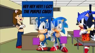 Sonic Behavior Cards (Dark Sonic Gets In Dead Meat)