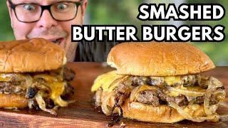 These BUTTER SMASH BURGERS are Now in My TOP 5 FAVORITES EVER!