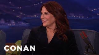 Megan Mullally Is A Master At Peeing Outdoors | CONAN on TBS