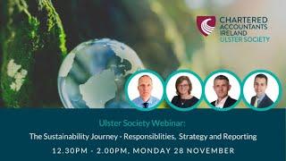 The Sustainability Journey: Responsibilities, Strategy and Reporting