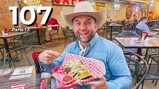INSANE Tacos & Catfish at 107 Restaurant | Paris, TX Hidden Gem! 