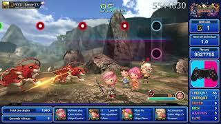 THEATRHYTHM FINAL BAR LINE FF7 Remake main theme difficulté 1 mode:Duo solo full critique