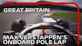 Max Verstappen's Pole Lap | 2023 British Grand Prix | Pirelli
