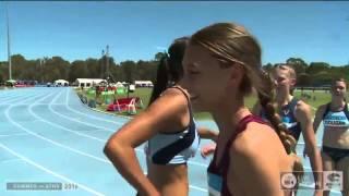 Womens U16 100m - FINALS - Australian Junior Athletics Championships