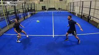 Alawi/Koheji vs Mousawi/MEshaq at let’s padel