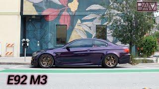 Midnight Purple E92 M3 | @AlekosM3 [4K]