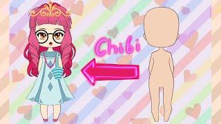 Create a Chibi Character #4 /A Girl With Pink Hair 