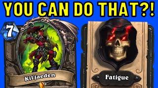 Defeating Kil'jaeden with FATIGUE Damage?!