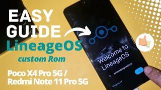 Poco X4 Pro featuring LineageOS Rom | 4 Easy Steps