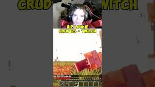 Lookie Explodes - Crud123 Twitch #minecraft