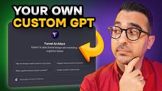 Create Your Own Custom GPT inside ChatGPT: Custom ChatGPT for Your Business With Your Own Data