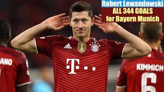 Robert Lewandowski ◉ All 344 Goals for Bayern Munich.