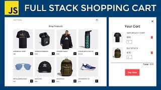 Create a Ecommerce Website Using HTML CSS And JavaScript - JavaScript Working Shopping Cart