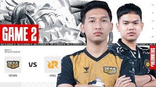 DEWA UNITED ESPORTS vs RRQ HOSHI | Regular Season Week 5 Day 2 | Game 2 | #MPLIDS14