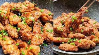 CRISPY SOY GARLIC BUTTER CHICKEN WINGS RECIPE