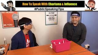 How To Be Charismatic Without Sounding Fake & Unnatural | Public Speaking Tip