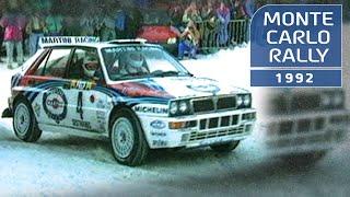 Monte Carlo Rally 1992 | Didier dominates in the Lancia Delta Integrale