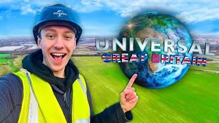 UNIVERSAL Studios GREAT BRITAIN! | Construction Vlog 1