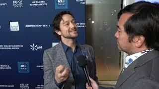 Joseph Gordon-Levitt Carpet Interview at ACLU SoCal’s Bill of Rights Awards 2024