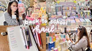 Japan Back to School Stationery Haul  | Cute and Aesthetic Items