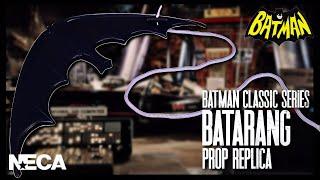 NECA Toys Batman The Classic Series Batarang Prop Replica | @TheReviewSpot