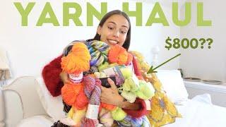 HUUUGE Knit City yarn haul | I went over my limit...