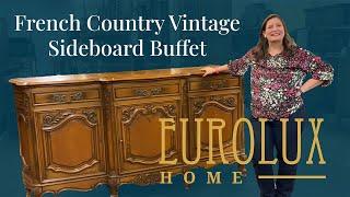 French Vintage Sideboard Unveiling: A Louis XV Rococo Gem