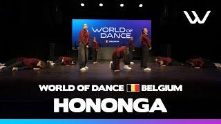 HONONGA | Junior Team Division | World of Dance Belgium 2025 | #WODBE25