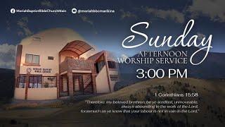 Sunday Afternoon Worship Service | March 02, 2024