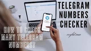  How do I quickly check list of phone numbers has telegram? Filtering telegram numbers software