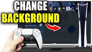 How To Change Background On PS5 Pro Welcome Hub (Custom Backgrounds!)