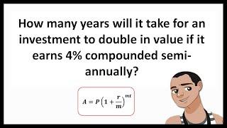 DOUBLE THE VALUE IN COMPOUND INTEREST