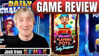 New Slotaholic Slot Review! - BIG HOT FLAMING POTS: TASTY TREASURES! #slots #slotmachines #casino