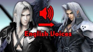 Smash Ultimate - English Sephiroth Voice Mod (Dissidia NT)