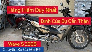 Chuyên Xe Cũ Giá Rẻ Honda Wave S 2008 Zin Cọp Lh 0932325278