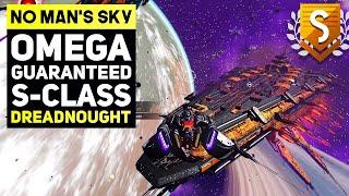 No Man's Sky OMEGA - How To Get  The NEW S-CLASS Dreadnought Fast & Easy (NMS Update 4.5 Tips)