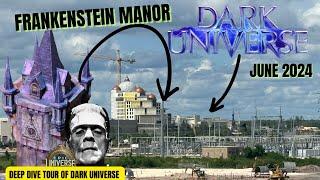 Dark Universe Up Close Tour At Universal’s Epic Universe Preview Park Model & The Construction Site
