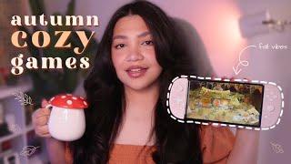  Cozy Games For The Ultimate Autumn Vibes (nintendo switch + steam) | Fall 2022 Edition 