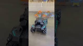 Remote control tank toy Super large water bomb launching armored vehicle #toy  #shorts