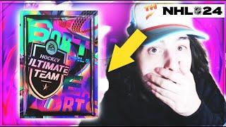 INSANE PACK LUCK! NHL 24 HUT PACK OPENING!