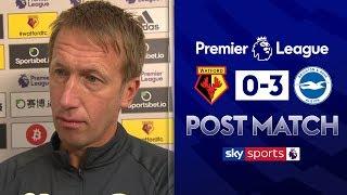 "It's a dream start for Brighton!" | Graham Potter Post Match | Watford 0-3 Brighton