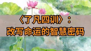 〈了凡四训〉：改写命运的智慧密码