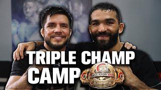 (EXCLUSIVE) Inside Patricio Pitbull's INTENSE Sparring Session w/ Henry Cejudo | TRIPLE CHAMP CHAMP!