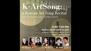 K-ArtSong: A Korean Art Song Recital